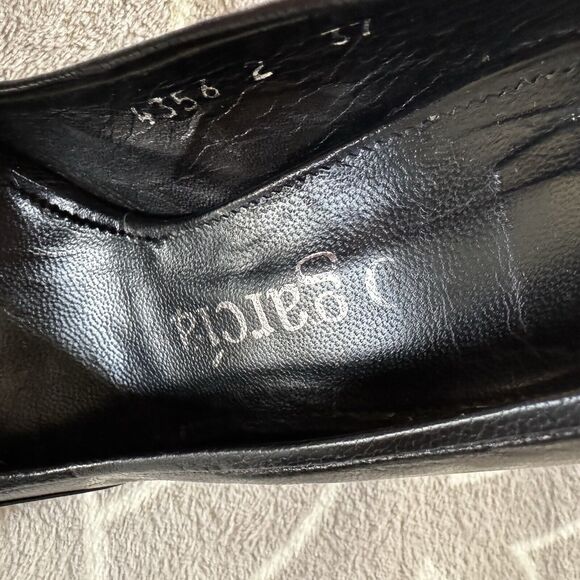 Pedro Garcia España High Black Women's Heels Sz 37 (US 6.5) - Picture 7 of 12